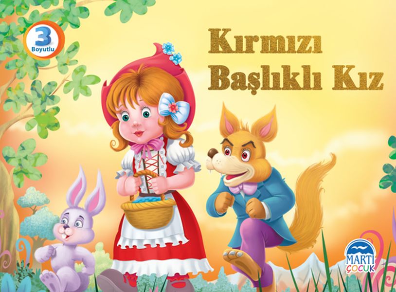 Kırmızı Başlıklı Kız  3 Boyutlu