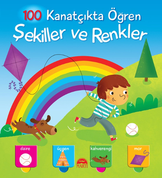 100 Kanatçıkta Öğren Serisi  Şekiller ve Renkler