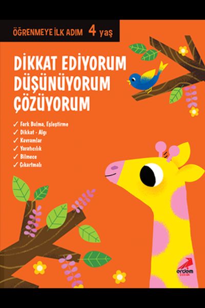 Dikkat Ediyorum Düşünüyorum Çözüyorum  Öğrenmeye İlk Adım 4 Yaş