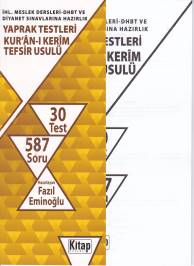 DHBT Kuranı Kerim Tefsir Usulü Yaprak Testleri