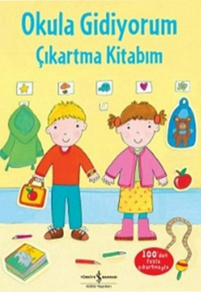 Okula Gidiyorum Çıkartma Kitabım