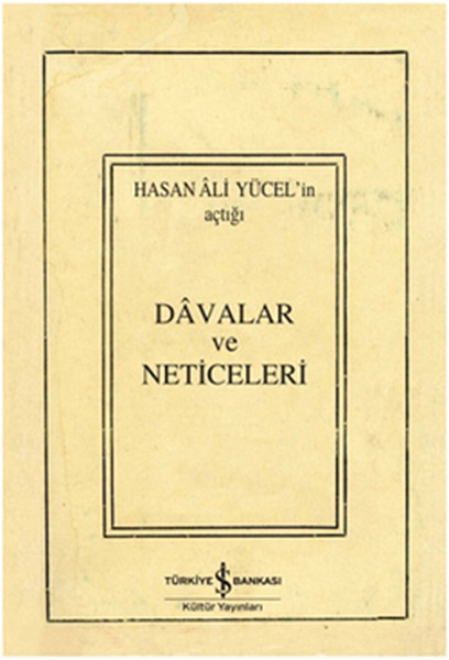 Hasan Ali Yücelin Açtığı Davalar ve Neticeleri