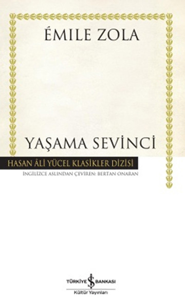 Yaşama Sevinci  Hasan Ali Yücel Klasikleri Ciltli