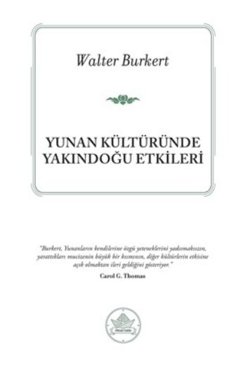 Yunan Kültüründe Yakındoğu Etkileri