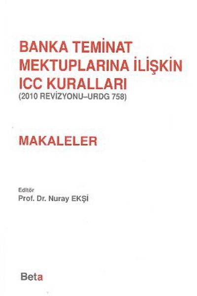 Banka Teminat Mektuplarına İlişkin ICC Kuralları  Makaleler