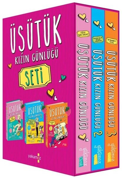 Üşütük Kızın Günlüğü Seti  3 Kitap Takım