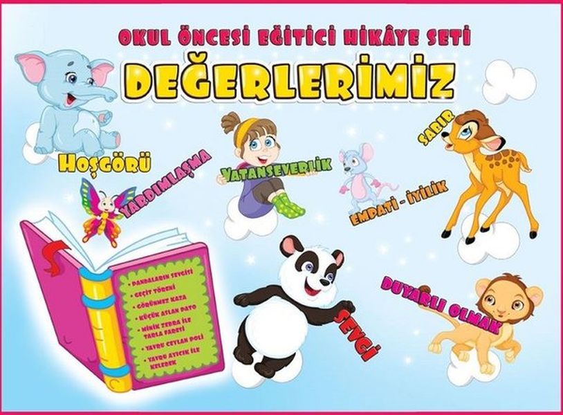 Okul Öncesi Eğitici Hikaye Seti  Değerlerimiz