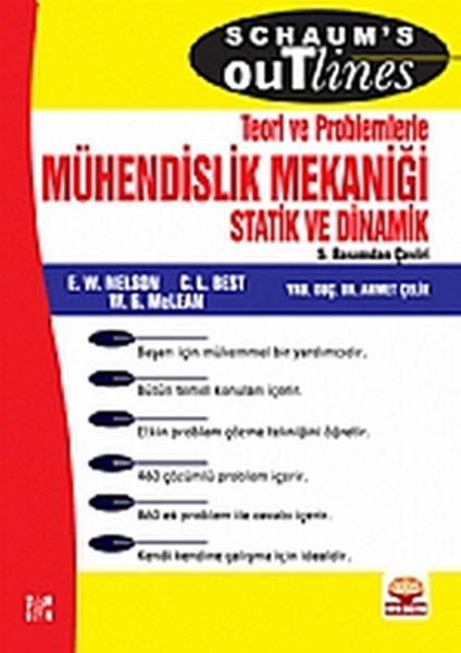 Mühendislik Mekaniği Statik ve Dinamik Teori ve Problemlerle  Engineering Mechanics Statics and Dyn