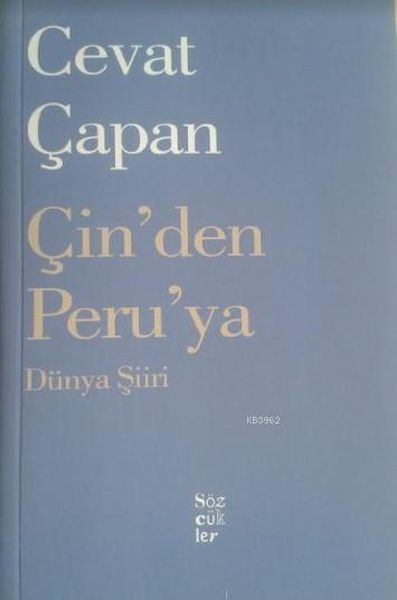 Çinden Peruya Dünya Şiiri