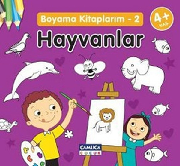 Hayvanlar  Boyama Kitaplarım 2