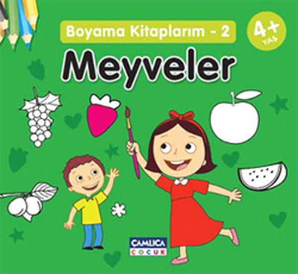 Meyveler  Boyama Kitaplarım 2