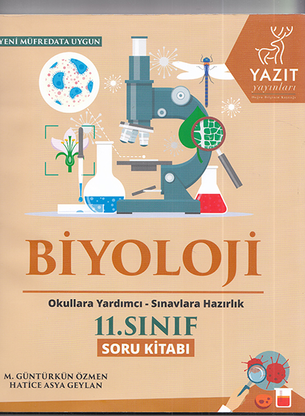 Yazıt 11 Sınıf Biyoloji Soru Kitabı Yeni