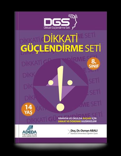 Dikkati Güçlendirme Seti 8 Sınıf 14 Yaş 1 Kitap