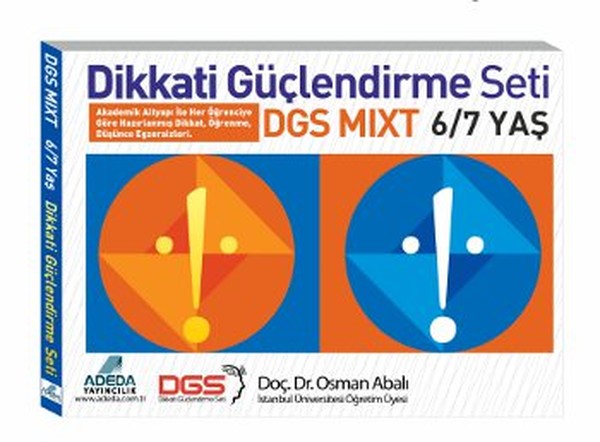 Dikkati Güçlendirme Seti Mixt 6  7 Yaş 1 Kitap