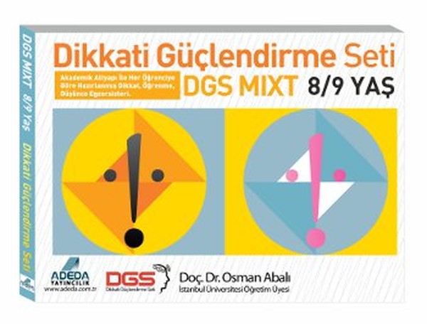 Dikkati Güçlendirme Seti Mixt 8  9 Yaş 1 Kitap