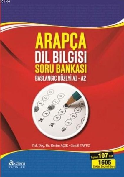 Arapça Dilbilgisi Soru Bankası Başlangıç Seviyesi A1  A2