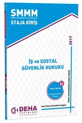 SMMM Staja Giriş İş ve Sosyal Güvenlik Hukuku Konu Serisi STJ K 09