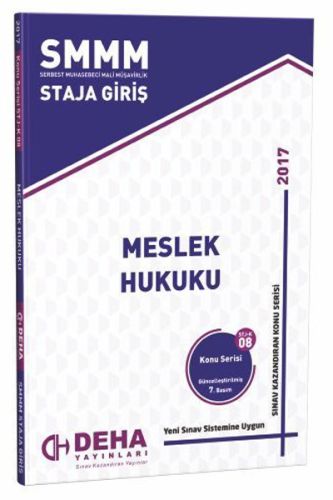 SMMM Staja Giriş Meslek Hukuku Konu Serisi STJ K 08