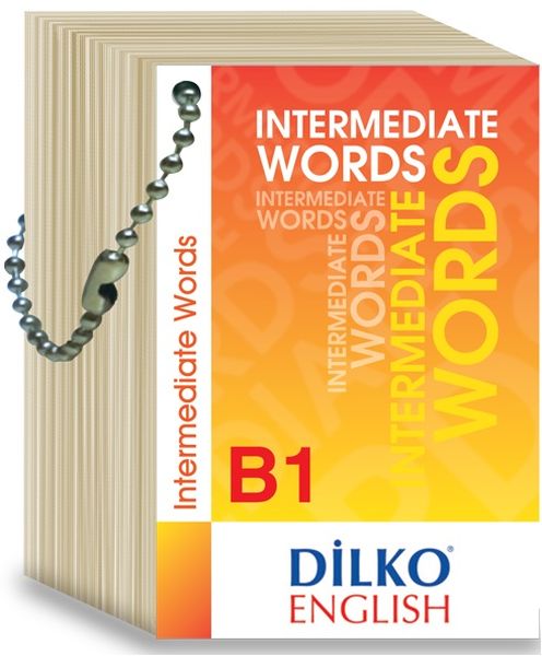 Dilko B1 Intermediate Words Kelime Kartı