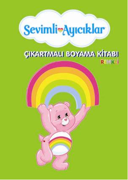 Sevimli Ayıcıklar Çıkartmalı Renkli Boyama Kitabı  2