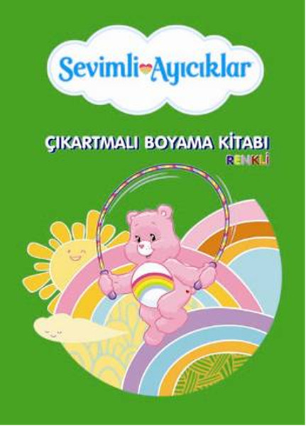 Sevimli Ayıcıklar  4  Çıkartmalı Boyama Kitabı Renkli