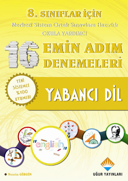 8. Sınıf 16 Emin Adım - Yabancı Dil Denemeleri