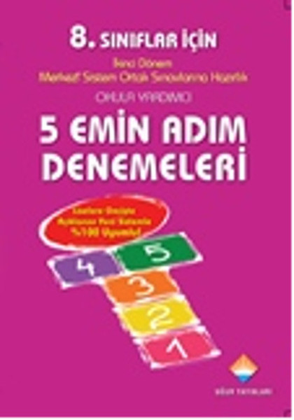 8. Sınıflar İçin 5 Emin Adım Denemeleri