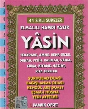 41 Sırlı Sureler Yasin Tebareke Amme Duhan Büyük Boy Yas226