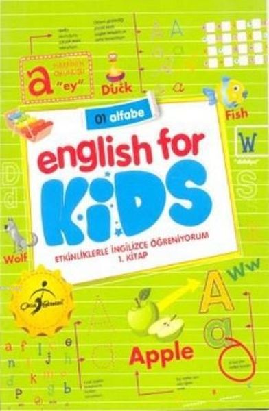 Etkinliklerle İngilizce Öğreniyorum 5 Kitap English For Kids