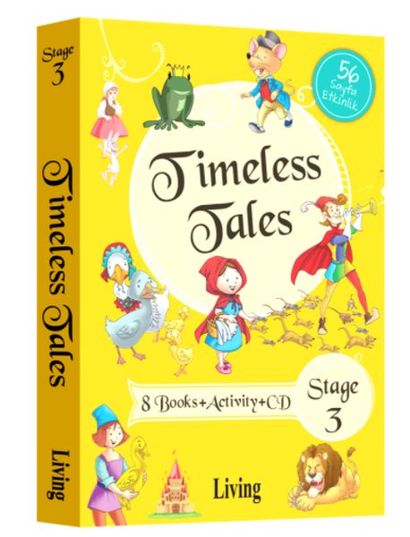 Timeless Tales Stage 3 8 Books+Activity+Cd