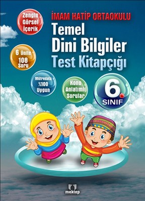 6 Sınıf Temel Dini Bilgiler Test Kitapçığı