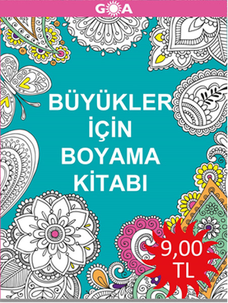 Büyükler İçin Boyama Kitabı