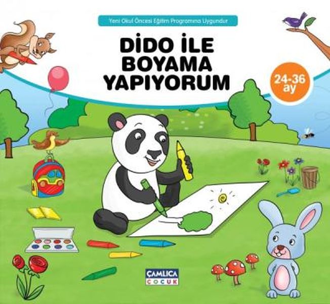 Dido ile Boyama Yapıyorum 2436 Ay