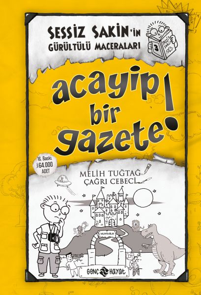 Sessiz Sakinin Gürültülü Maceraları 03  Acayip Bir Gazete Ciltli