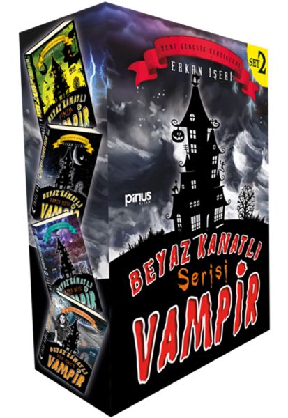 Beyaz Kanatlı Vampir Seti 2  4 Kitap Takım