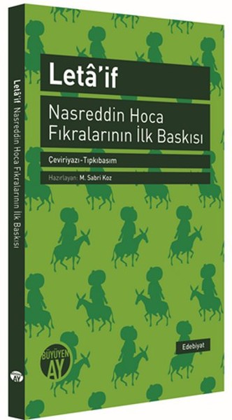 Letaif  Nasreddin Hoca Fıkralarının İlk Baskısı