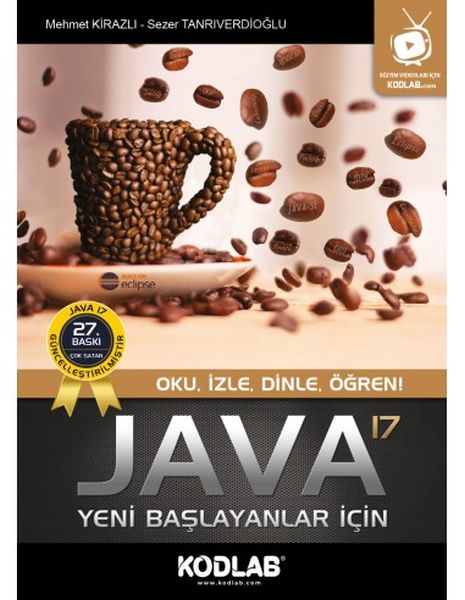 Yeni Başlayanlar İçin Java 10 DVDli Oku İzle Dinle Öğren