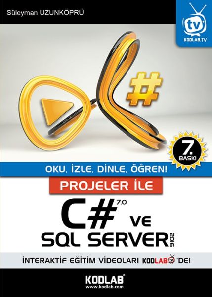 Projeler İle C# 70 ve SQl Server 2016