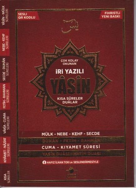 Yasin Şerif Çanta Boy İri Yazılı 160 Sayfa