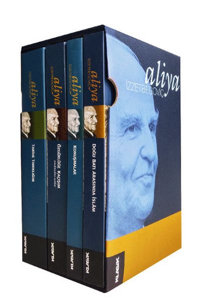 Aliya İzzetbegoviç Kitaplığı Kutulu 4 Kitap Takım