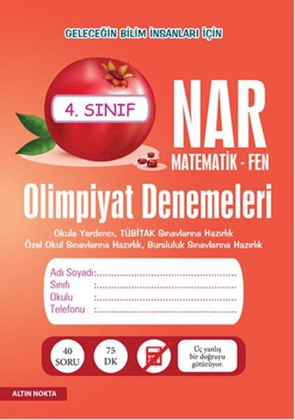 Altın Nokta 4 Sınıf Nar Olimpiyat Denemeleri