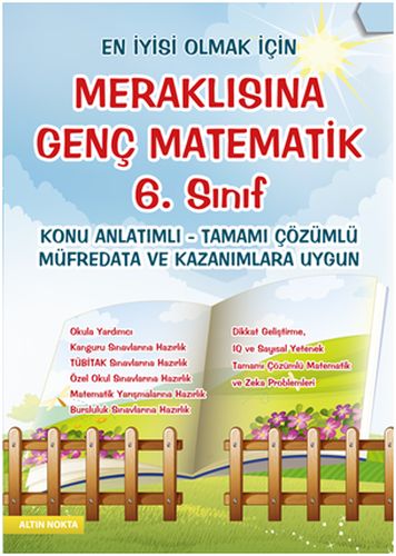 Altın Nokta Meraklısına Genç Matematik 6 Sınıflar İçin Konu Anlatımlı Tamamı Çözümlü