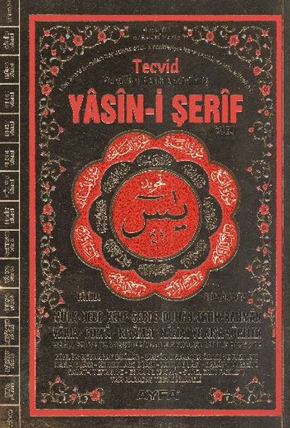 Tecvidli Yasin Türkçe ve Okunuşlu  4 Renk Orta Boy