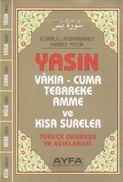 Yasin Üçlü Cep Boy Flekso Kapak