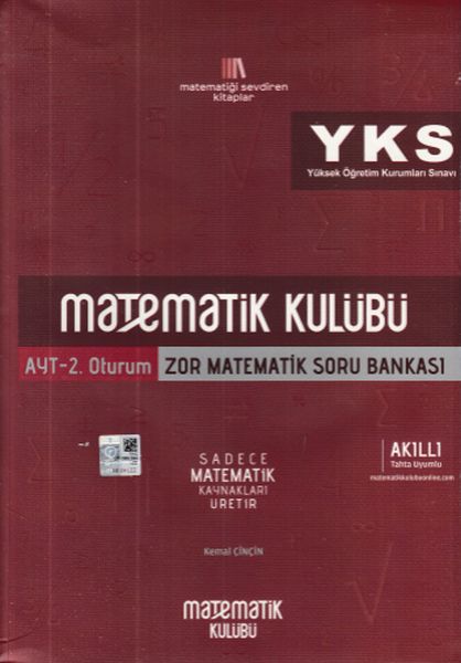 Matematik Kulübü AYT Zor Matematik Soru Bankası Yeni