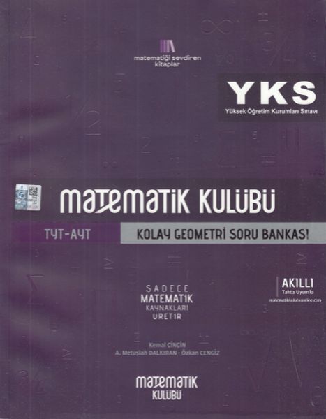 Matematik Kulübü TYT AYT Kolay Geometri Soru Bankası Yeni