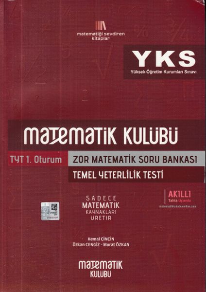 Matematik Kulübü TYT Zor Matematik Soru Bankası Yeni