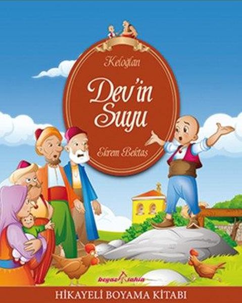 Keloğlan  Devin Suyu Hikayeli Boyama