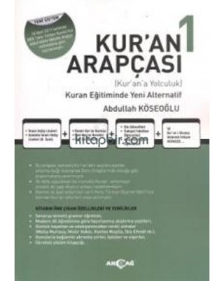 Kuran Arapçası 1 Kitap + Çözüm Kitabı