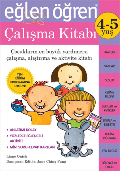 Eğlen Öğren  Çalışma Kitabı 45 Yaş